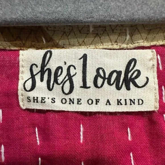 Handmade Kantha Cropped Top - Picture 7 of 8